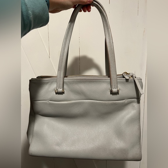 Kate Spade shoulder bag, light grey - Picture 5 of 5
